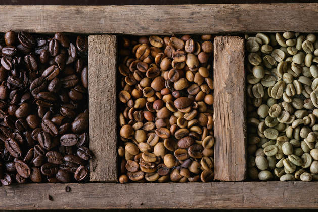 Coffee beans types